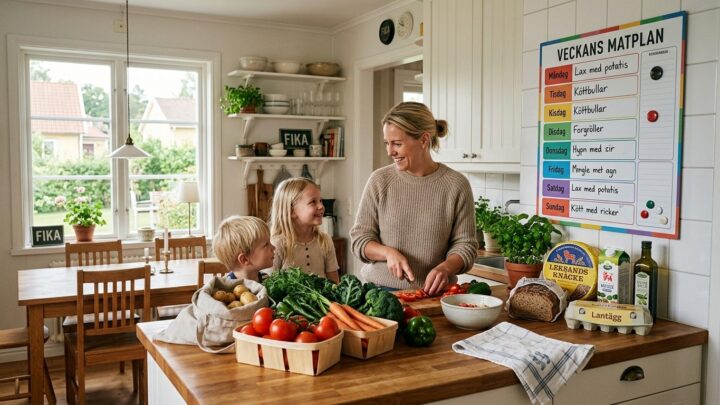 Matbudget för familjen – äta bra på mindre